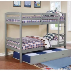 Bunk Bed with Trundle Bed - 39"/39"