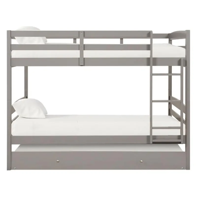 Bunk Bed with Trundle Bed - 54"/54"