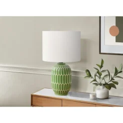 Monarch 22"H Ceramic Table Lamp