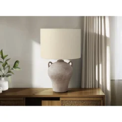Monarch 22"H Ceramic Table Lamp