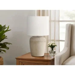 Monarch 17"H Ceramic Table Lamp