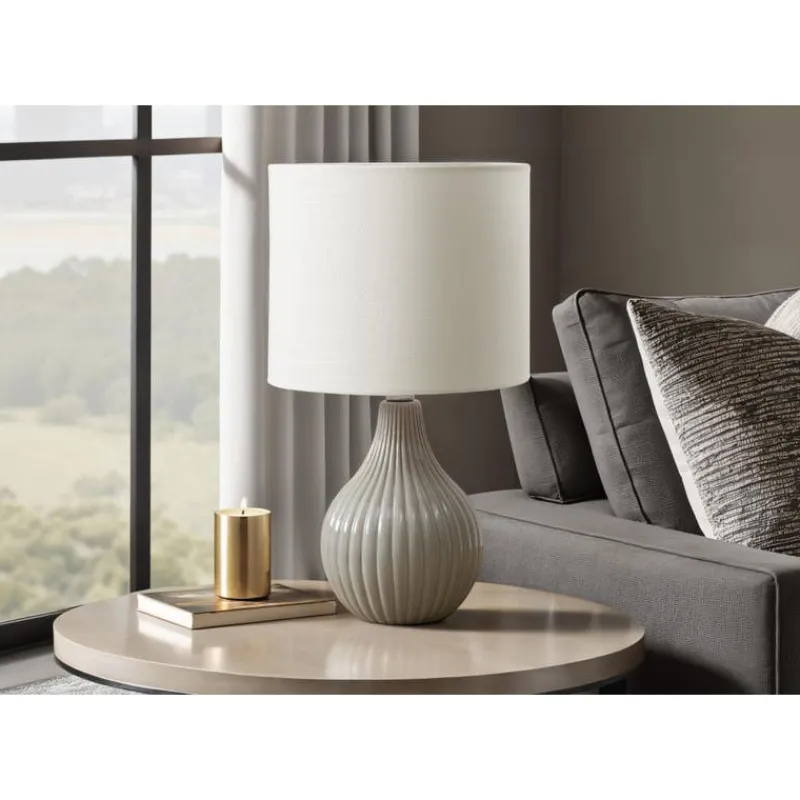 Monarch 17"H Ceramic Table Lamp