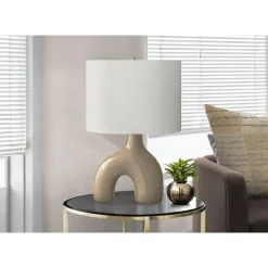 Monarch 25"H Ceramic Table Lamp