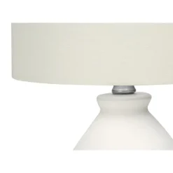 Monarch 17"H Ceramic Table Lamp