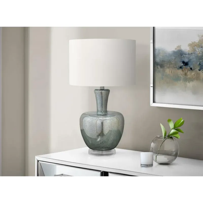 Monarch 26"H Glass Table Lamp