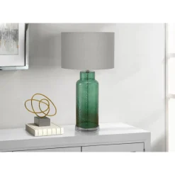 Monarch 28"H Glass Table Lamp