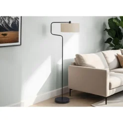 Monarch 61"H Metal Floor Lamp