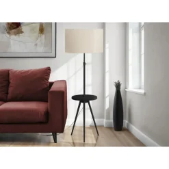 Monarch 63"H Metal Floor Lamp with USB Ports