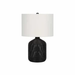 Monarch 23"H Rattan Table Lamp