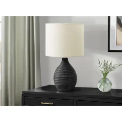 Monarch 17"H Resin Table Lamp
