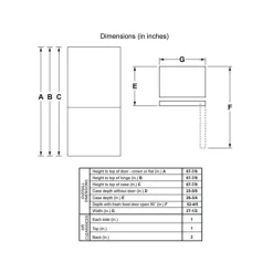 Haier 15 Cu Ft 28 In Refrigerator Bottom Freezer - HRB15N3BGS