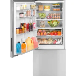 Haier 15 Cu Ft 28 In Refrigerator Bottom Freezer - HRB15N3BGS