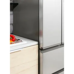 Haier 14,5 Cu Ft 28 In Refrigerator Bottom Freezer, French door - QJS15HYRFS