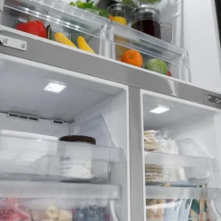 Haier 16,8 Cu Ft 33 In Refrigerator Bottom Freezer, French door - QHE16HYPFS