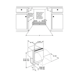 Haier 18 In Dishwasher Built-In 18