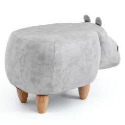 Hippopotamus-Shaped Kids Pouf – 26