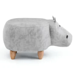 Hippopotamus-Shaped Kids Pouf – 26