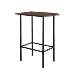 Monarch Home bar - 24"x 36"/ / black metal spacesaver -