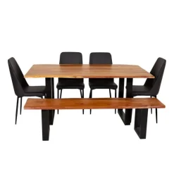 67-Inch Table with 4 Chairs