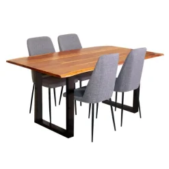 67-Inch Table with 4 Chairs