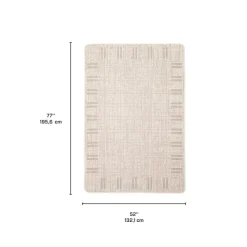 Indoor or Outdoor Rug - 4 x 6