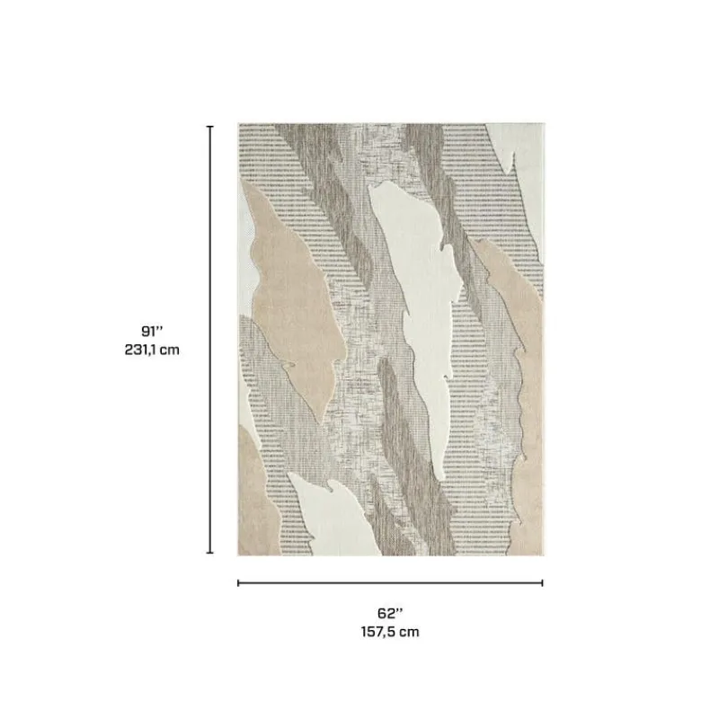 Indoor or Outdoor Rug - 5 x 8