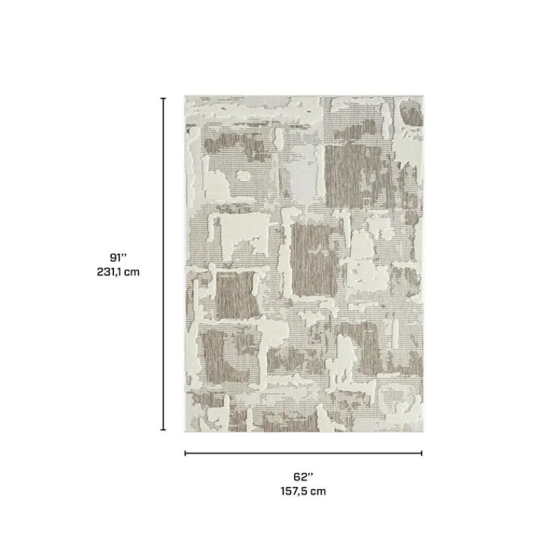 Indoor or Outdoor Rug - 5 x 8