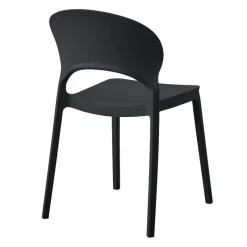 Indoor/Outdoor Resin Stackable Chair -
