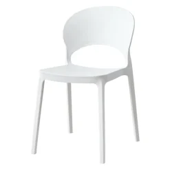 Indoor/Outdoor Resin Stackable Chair -