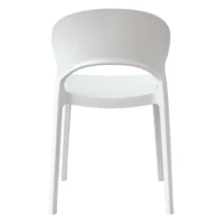Indoor/Outdoor Resin Stackable Chair -