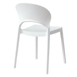 Indoor/Outdoor Resin Stackable Chair -