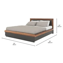 MEQ King Bed with Headboard (78