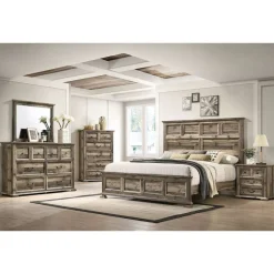 King Bed with Headboard (78")