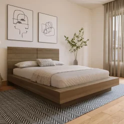 Nexera King Bed with Headboard (78