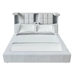 King Bed with Reading Lights and Console (78