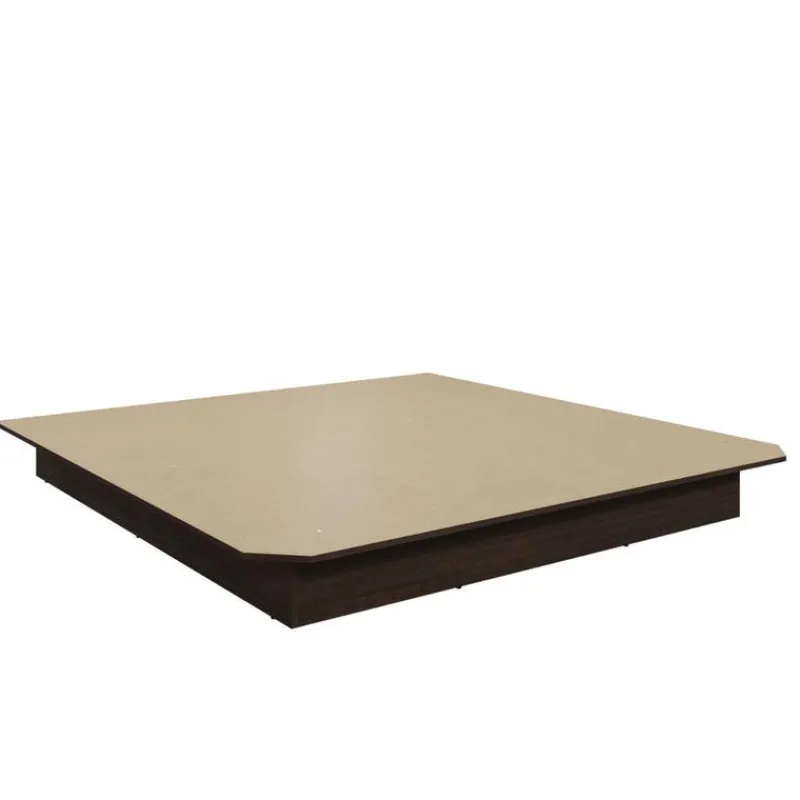 SUA-V King Bed with Wall Units and Nightstands (78")