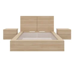 Nexera King Bedroom Set (78") - 4pcs -