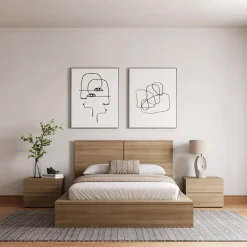 Nexera King Bedroom Set (78