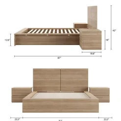 Nexera King Bedroom Set (78