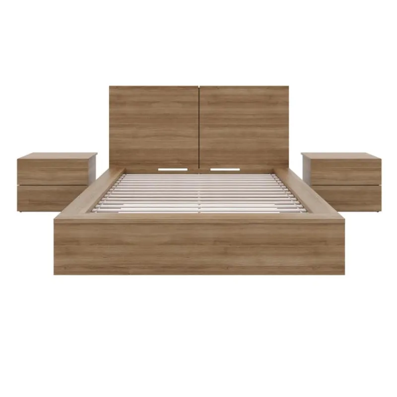 Nexera King Bedroom Set (78") - 4pcs -