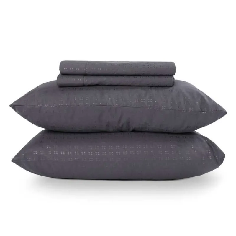 King Microfibre Bed Sheet Set -
