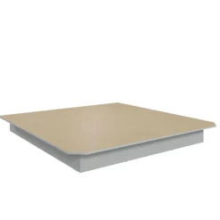 SUA-V King Platform Bed (78