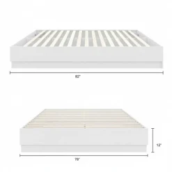 Nexera King Platform Bed (78") -