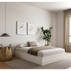 Nexera King Platform Bed (78