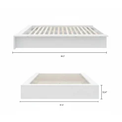 Nexera King Platform Bed (78") -