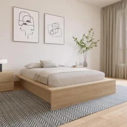 Nexera King Platform Bed (78