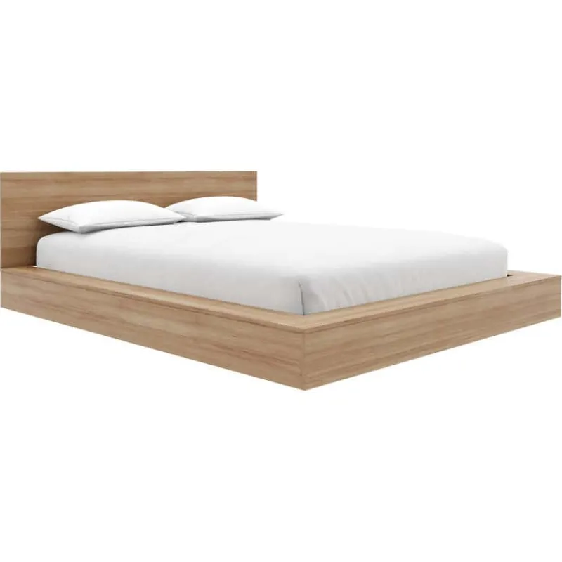 Nexera King Platform Bed with Headboard (78") -