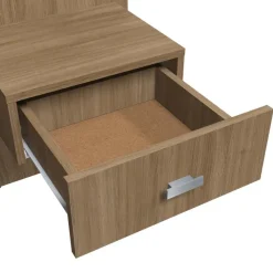 SUA-V King Platform Bed with Headboard and Nighstands (78")
