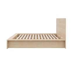 Nexera King Platform Bed with Headboard (78