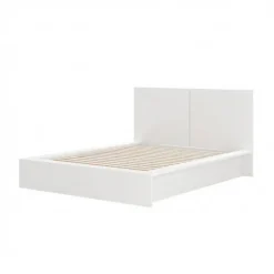 Nexera King Platform Bed with Headboard (78
